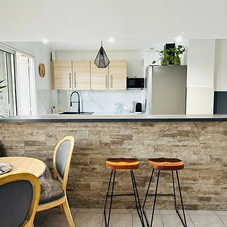 아파트 Centre-ville, 2 Bedrooms 6 Pers, Climatisation