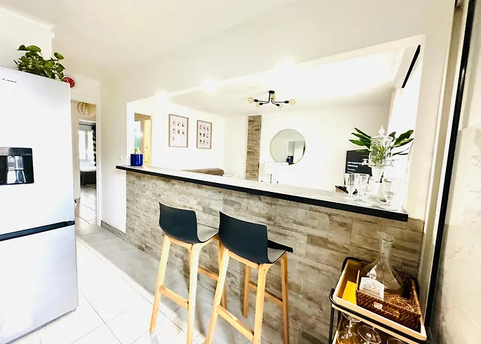 公寓 Centre-ville, 2 Bedrooms 6 Pers, Climatisation 昂蒂布